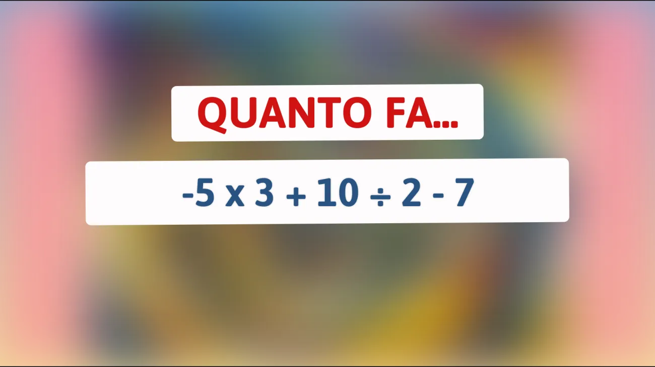 Scopri la risposta sbalorditiva a questo enigma matematico che solo il 2% delle persone risolve al primo tentativo! Sei abbastanza geniale?"