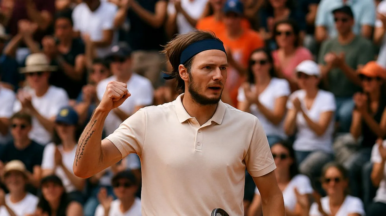 Quel colpo impossibile di Bublik che sta facendo impazzire tutti gli appassionati di tennis Mon Jun 02 2025 18:37:33 GMT+0000 (Coordinated Universal Time)"