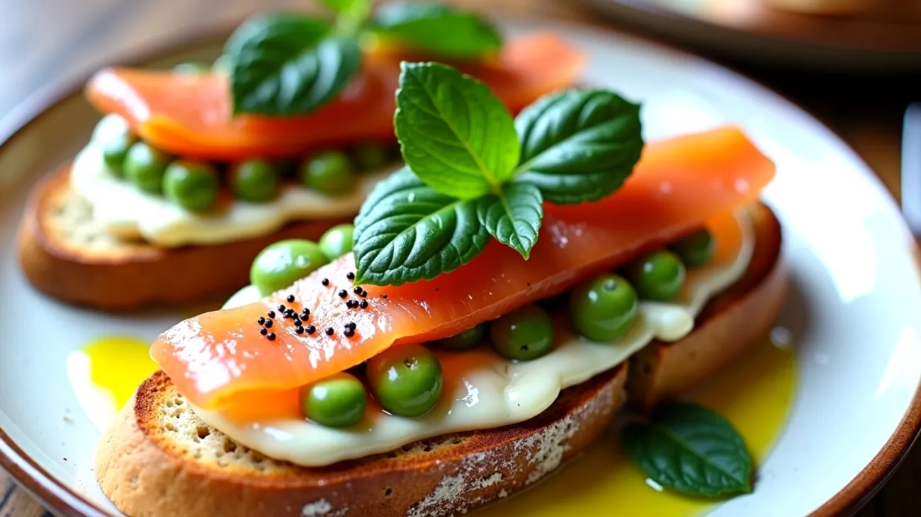 crostino ingredienti toscani primavera"